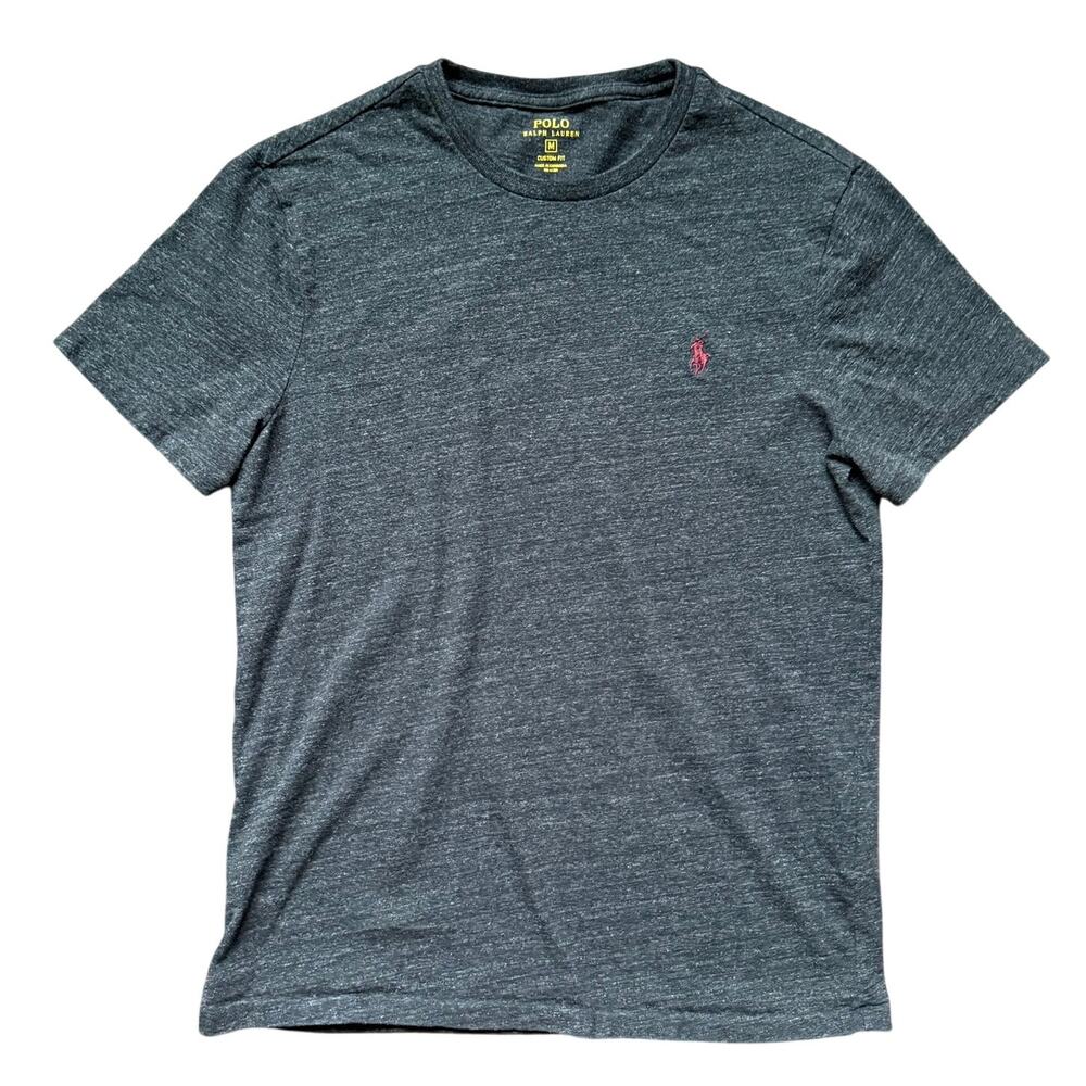 Polo Ralph Lauren Heather Gray Tee Men’s Medium Custom Fit